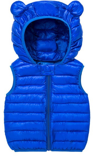 小不點兒 寶寶馬甲羽絨棉服秋冬季女童坎肩輕薄款嬰幼兒背心夾男童洋氣外套(90cm-140cm)