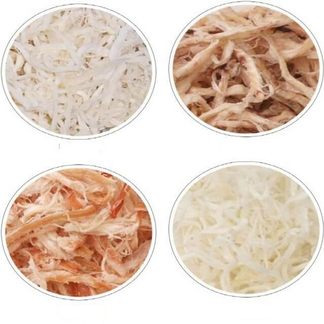 진미채 오징어 4종, 1개, 백진미600g