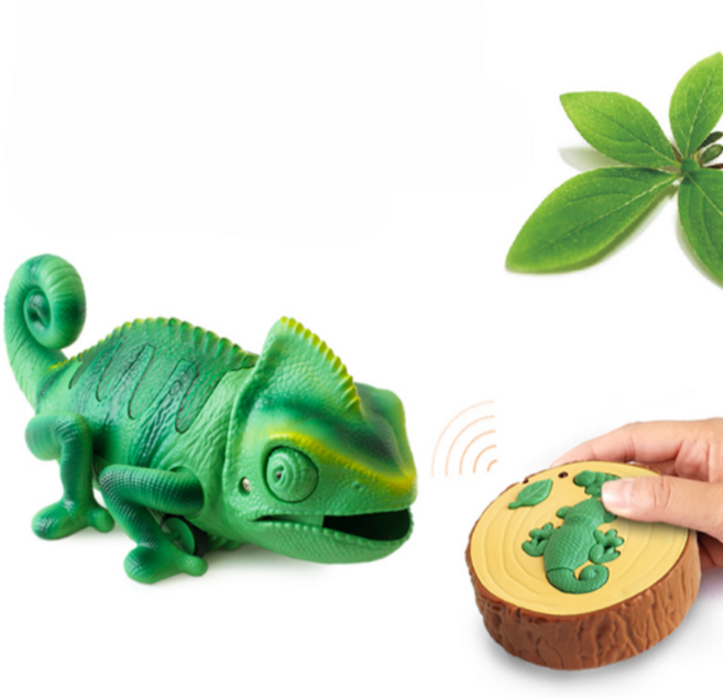 [비엔씨유통] 카멜레온RC 파충류 도마뱀 무선조종 작동완구 곤충장난감 Chameleon, [비엔씨유통]Chameleon_카멜레온RC, 1개