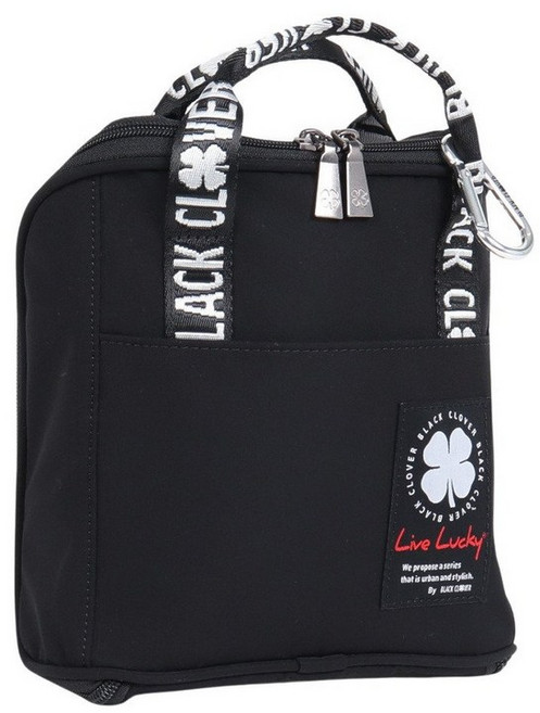 블랙클로버 Black Clover 남성 여성용 골프 카트 파우치 어반 멀티 미니 BA5RGZ12 BLK 컬러 블랙 134593, FF