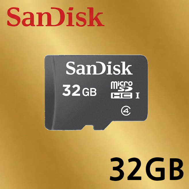 샌디스크 마이크로SD 메모리카드 CLASS4 QM, 32GB, 1개