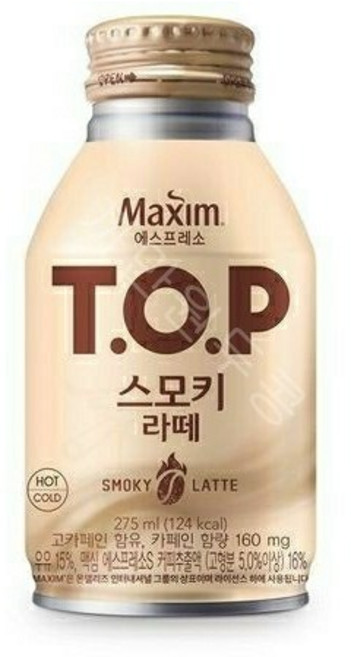 맥심 TOP 스모키 라떼 275ml x 1, 1개