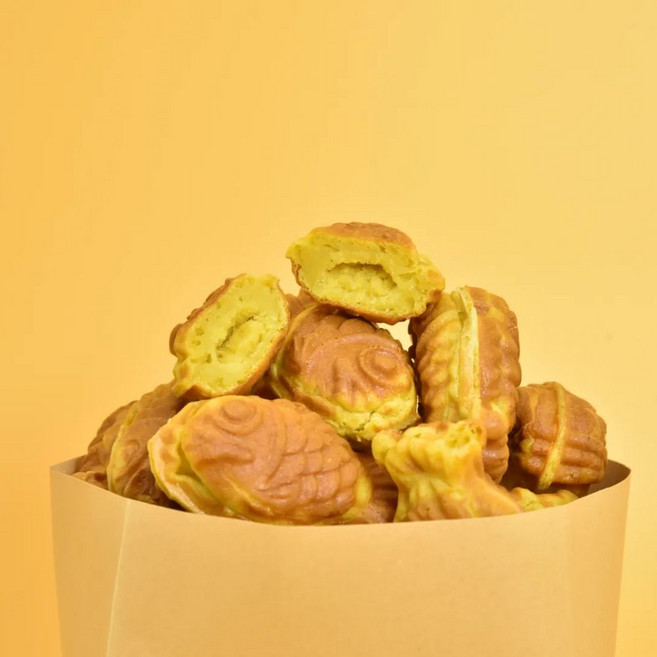 굿프렌즈 슈크림 대체 무설탕 백앙금 차수국 우리쌀 반죽 미니붕어빵 아이간식 임산부간식, 2개, 400g