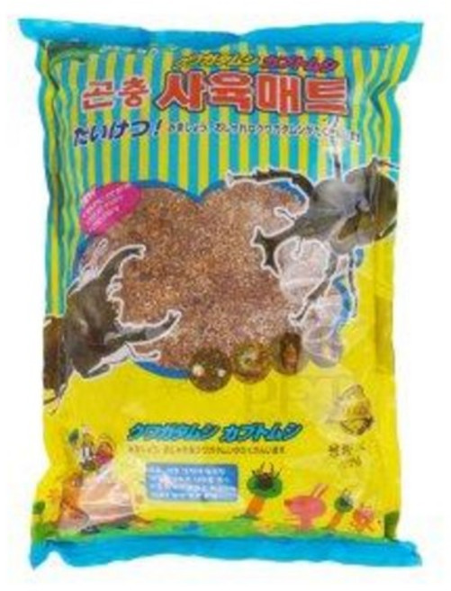 아마존 곤충 사육매트 6L 장수풍뎅이 사슴벌레 발효톱, 1개