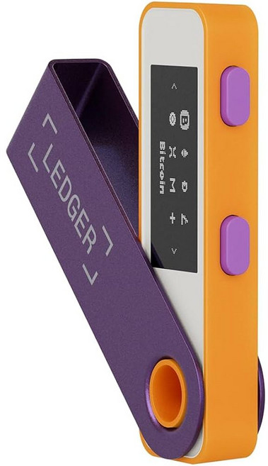 Ledger Nano S Plus 하드웨어 월렛 콜드월렛 암호화폐 지갑 BTC cold wallet 완전 새 제품 밀봉 랜덤 발송, 1개, 1GB