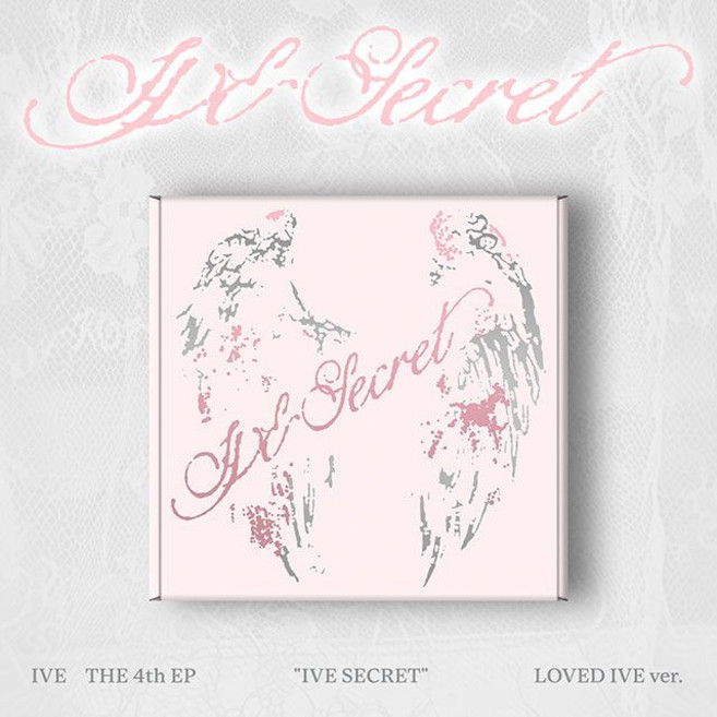 케이팝 KPOP 아이브 미니 4집 앨범 시크릿 IVE SECRET CD LOVED IVE 한정반, 연핑크, 1세트