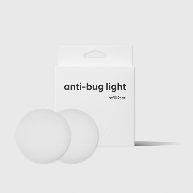 [두잇] 강아지 해충방지 LED 클립 안티 버그 라이트 리필, 안티 버그 라이트 리필(2개입), 안티 버그 라이트 리필(2개입), 선택완료