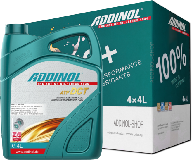 아디놀 ATF DCT 4리터 100% 합성 최첨단 자동변속기 오일, 1개, ATF DCT 4L
