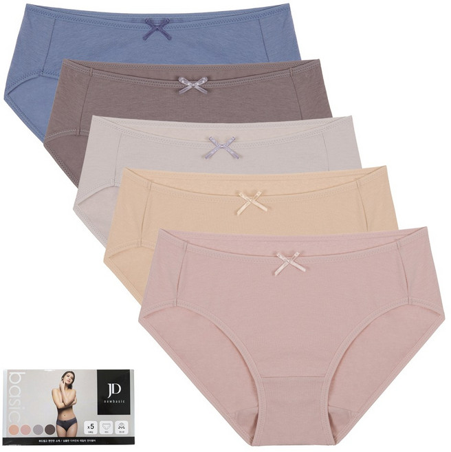 제임스딘 여성용 면스판 팬티