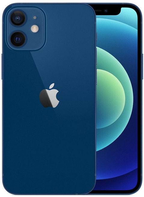 Apple 아이폰 12 mini 자급제, 블루, 128GB