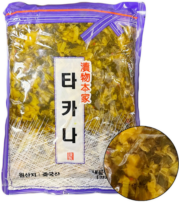 하루 토호 타카나 갓절임 1kg 일본장아찌, 1개