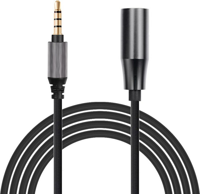 FAAEAL WH-1000XM5 오디오 케이블 교체용 소니 WH-1000XM3 XM4 MDR-950BT MDR-1AM2 WH-XB910N 헤드셋 ATH-M50xBT2 헤드폰 2, 블랙(2m(6.6피트) 4PIN-XLR)