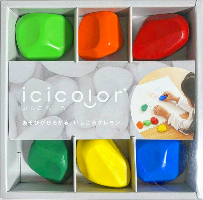 [키즈망고] 우리 아이 첫 크레용 돌크레용 6색, 1세트