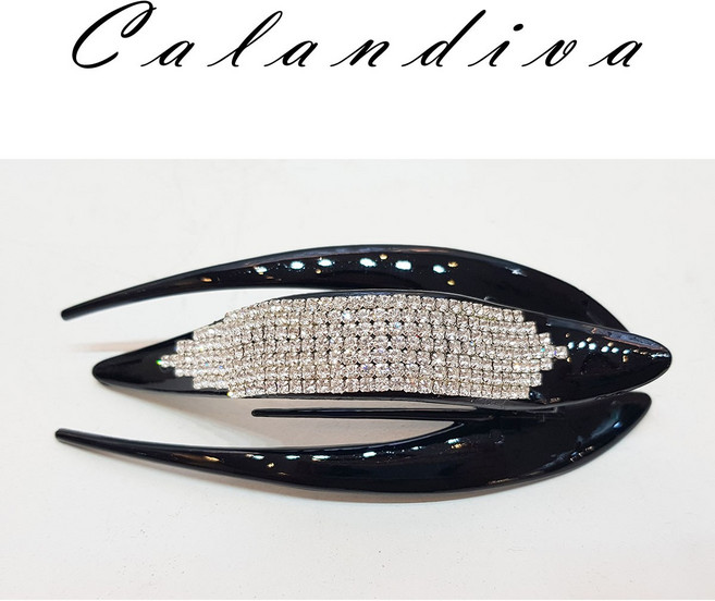 [Calandiva] 활용도 높은 큐빅 올림머리 집게핀
