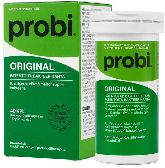 프로비마게 오리지널 30캡슐 / 스웨덴 유산균 락토바실러스 100억 생유산균 LP299V, 1개, 40정 - 쿠팡