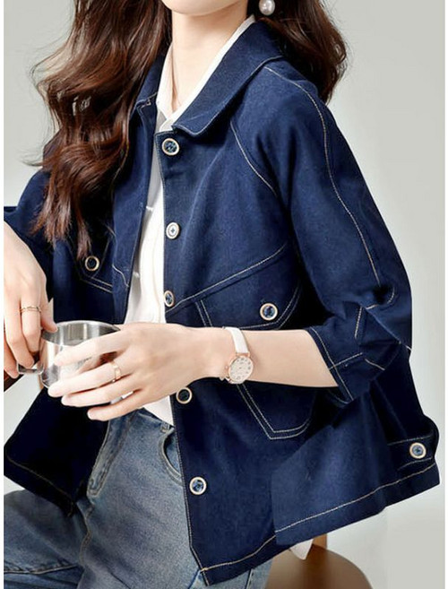 에꼴드파리 모조 데님자켓 F31WJB001Z