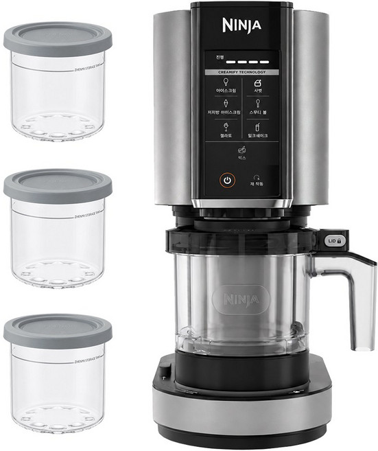 샤크 닌자 크리미 아이스크림 메이커 아이스크림기계 NC300KR, 1개