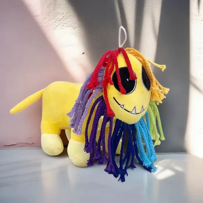 새로운 Yarnaby 플러시 악몽 동물 장난감 할리 소이어 애니메이션 그림 장식 수집품 맞춤, 01 20cm