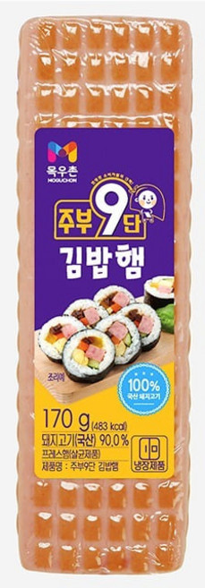 목우촌 주부9단 김밥햄 170g 1개