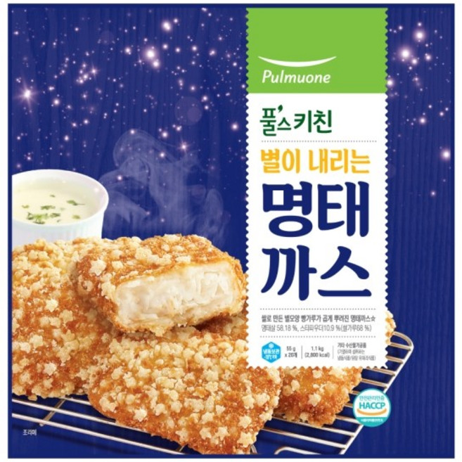 풀무원 풀스키친 별이 내리는 명태까스 (1.1kg), 1개, 1.1kg