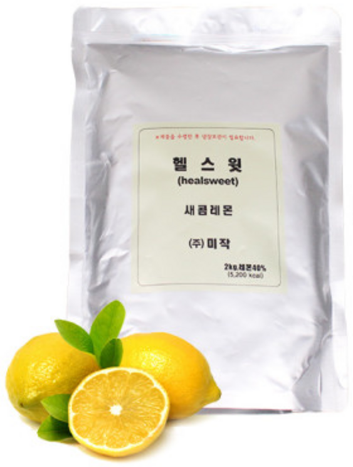미작 헬스윗 레몬청 2kg, 3개