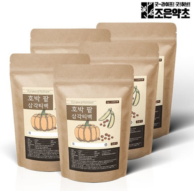 국내산 진한 호박팥차 티백 1g x 100티백 대용량 x 5