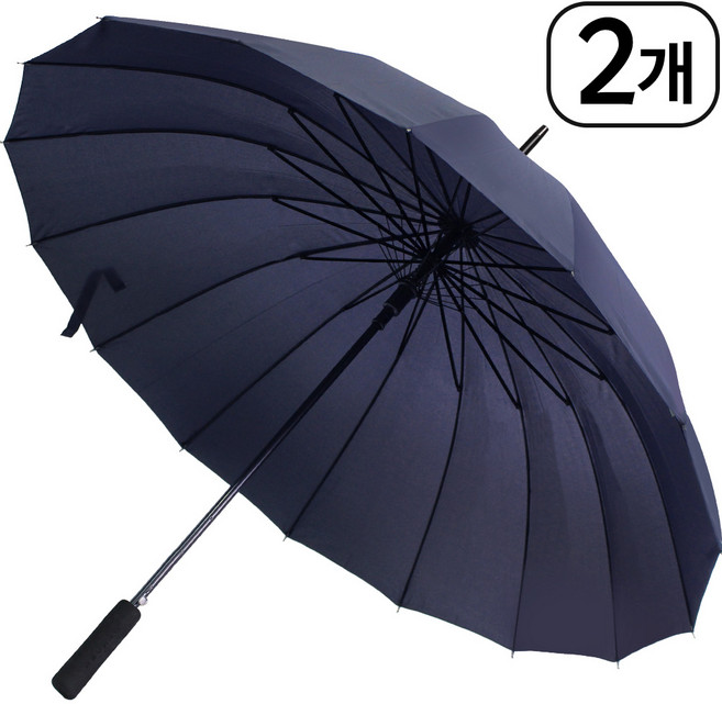 튼튼한 16살대 70대형 자동 장우산 2개