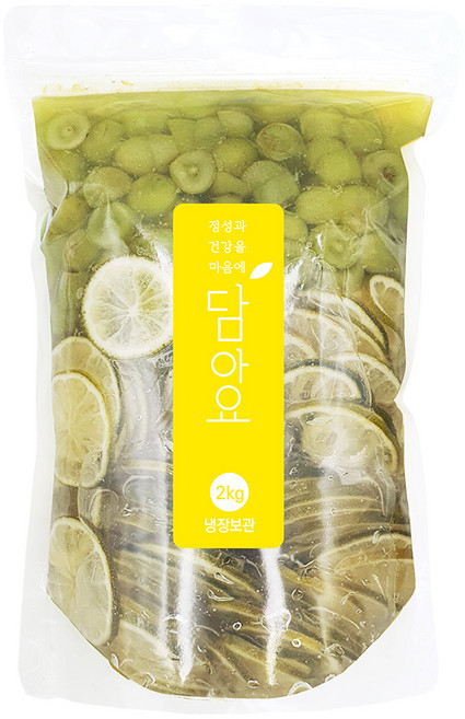 담아요 수제 청포도라임청(정백당), 1개, 2kg, 1개입