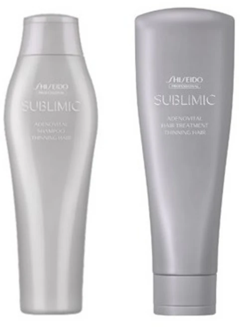 시세이도 서브리믹 아데노바이탈 모발강화 샴푸 250ml+헤어트리트먼트 250g (힘없고 가는모발용), 1개 - 쿠팡