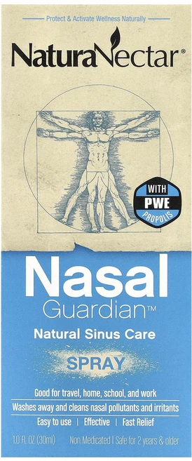 NaturaNectar Nasal Guardian™ 스프레이 만 2세 이상 30ml(1fl oz), NaturaNectarNasalGuardian스프레이만, 1개 - 쿠팡