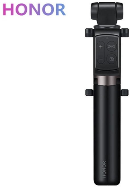 화웨이 AF15 무선 블루투스 Selfie 스틱 삼각대 원격 셔터 안드로이드 줌제어 셀카 모노포드 스탠드 경량 여행 셀카봉, [02] Honor Af15pro Black, 1개