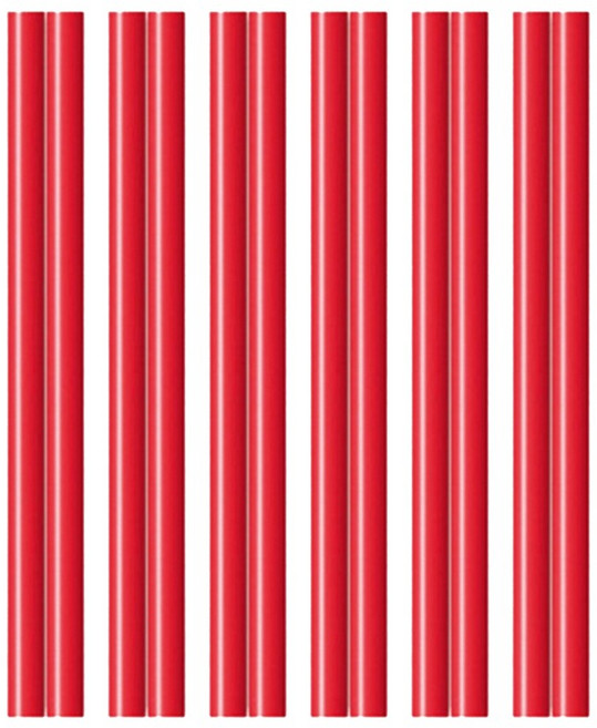 유미 6.8 포켓색연필 리필 적색 2개입 x 6개, 1세트, 1색