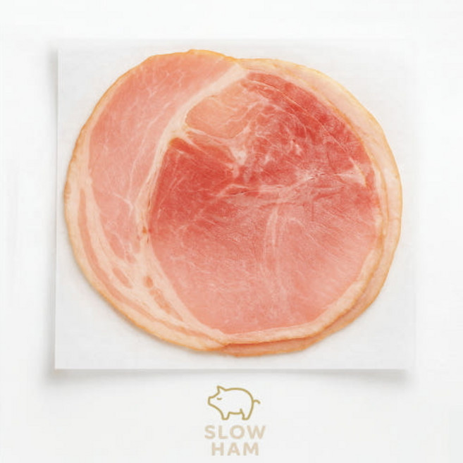 [슬로우햄] 잠봉 슬라이스, 1개, 110g