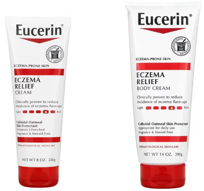 Eucerin 습진 완화 바디 크림 습진성 피부 무향, 1개, 227g - 쿠팡
