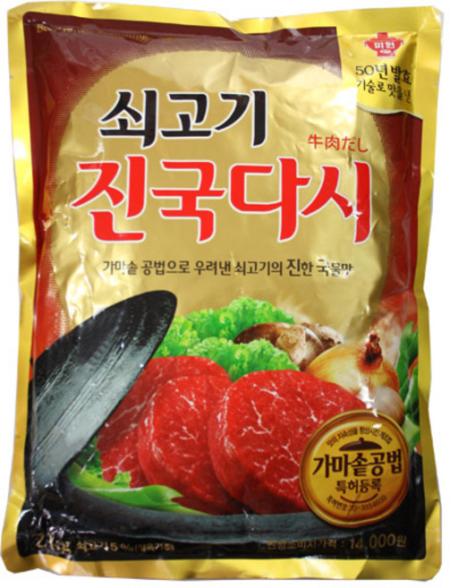청정원 쇠고기 진국다시 2kg 1개