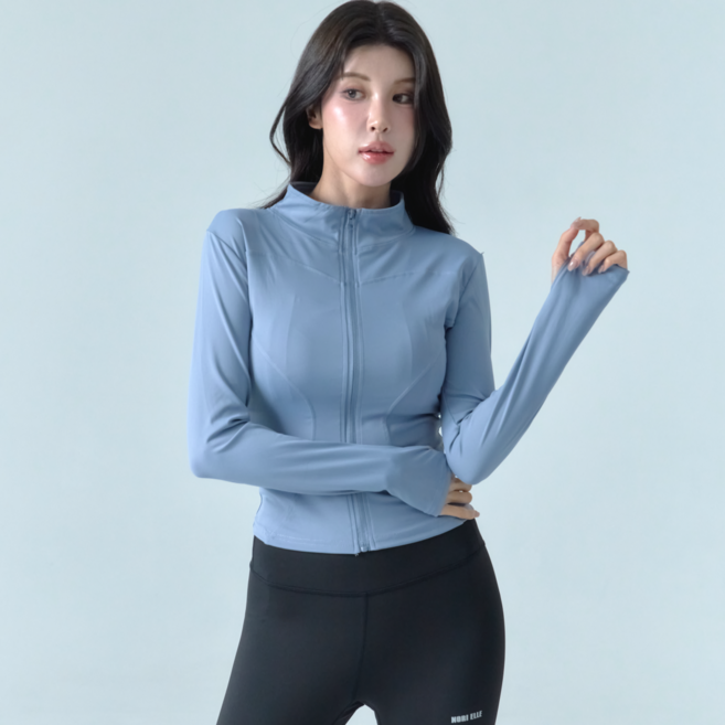 노리엘 운동복 집업 요가 필라테스 레쉬가드