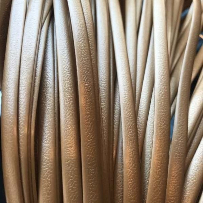 編織藤條環保仿藤手工材料 寬8mm厚1mm 約85-90米/斤, 金色壓花扁線, 1個