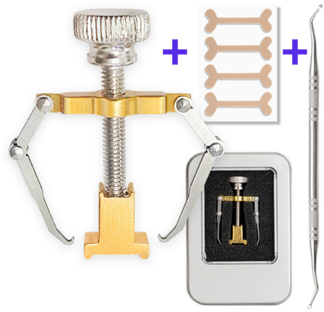 일원케어 내성발톱 교정 의료기기 + 발톱 정리기 + 보호 테이프 세트, 1개