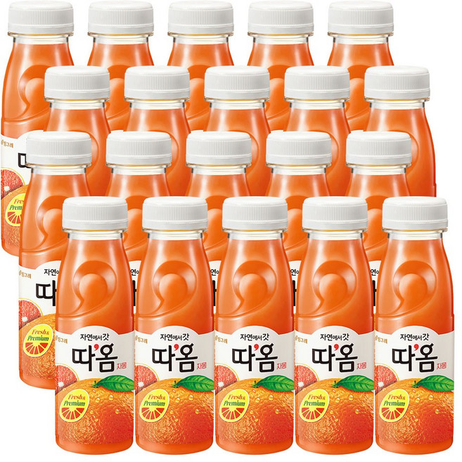 빙그레 따옴 자몽주스, 20개, 235L