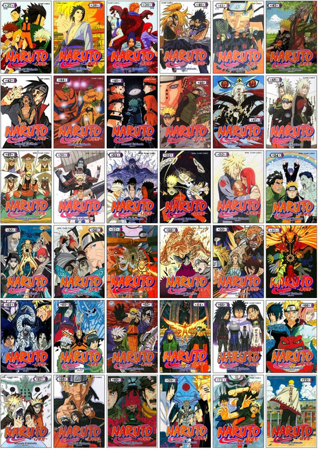 (오늘 출발) 나루토 만화책 37-72권 세트(전36권)