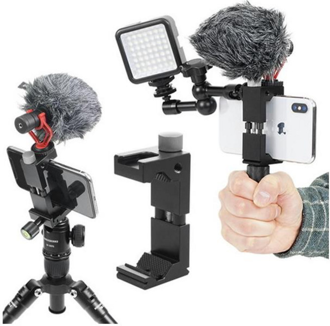 호루스벤누 METAL95 핫슈 스마트폰 거치대 삼각대홀더, 1개