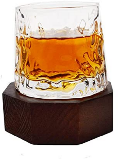 원목받침대 언더락 위스키 우스코스터 티코스터 컵받침 수석 돌받침대, 1개, 우드