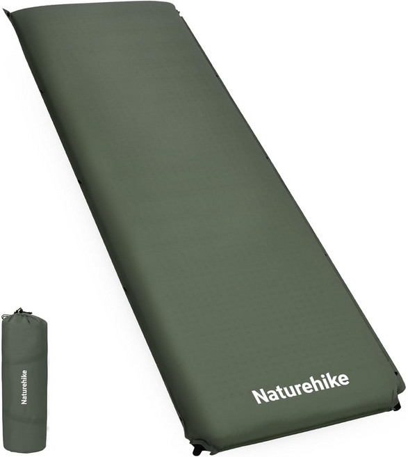 네이처하이크 자충 에어매트 10cm, 그린 (베개 미포함)