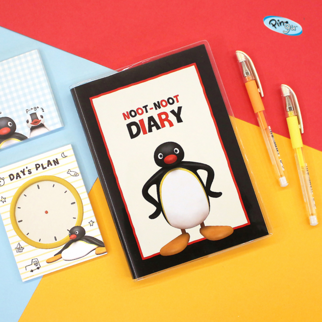 핑구 데일리 눗눗 다이어리, 1개, 혼합색상