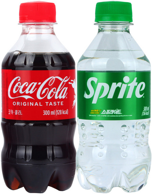 코카콜라 업소용 500ml x 12p + 스프라이트 업소용 500ml x 12p, 300ml