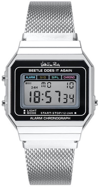 발렌티노루디 VR6585B-BKWT 디지털 전자시계 남여 공용시계