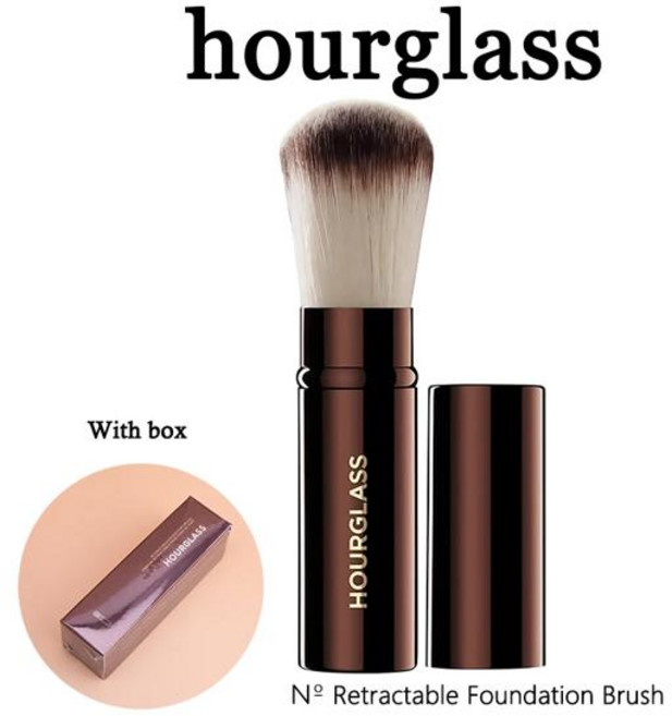 파운데이션 모래시계 메이크업 브러쉬 파우더 블러쉬 컨실러 섀도 라이너 스머지 도구 싱글, [28] H-21