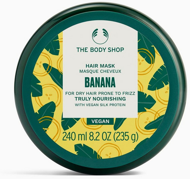 호주 더바디샵 The Body Shop Banana Truly Nourishing Hair Mask 바나나 트룰리 너리싱 헤어 마스크