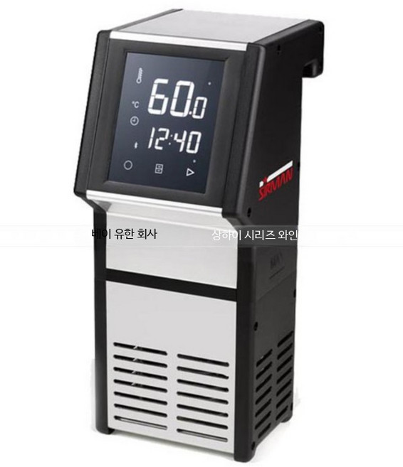 수비드 슬로우쿠커 진공 저온조리기 업소용 대용량 레스토랑 분자요리 기계, 물통 12리터 뚜껑 포함 1