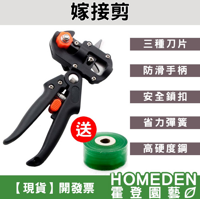 HOMEDEN 嫁接剪 園藝修剪, 1個, 嫁接剪一組【送嫁接膜1捲】